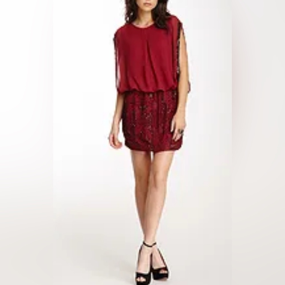 Romeo and Juliet Mini dress burgundy and black
Amazing condition